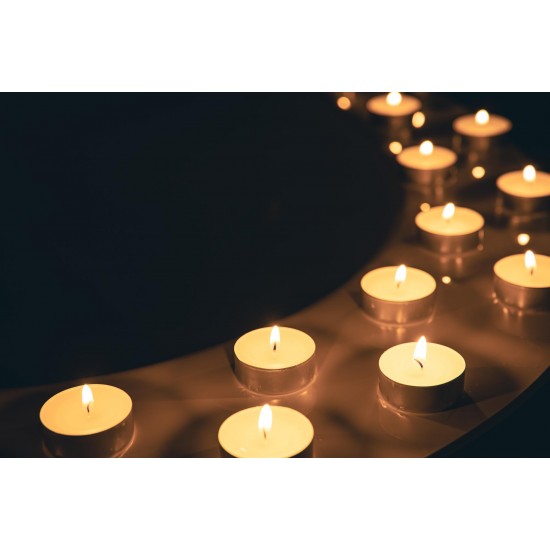 Metal Set Of 40 Empty Tealight Holder For Making Tealight Candles