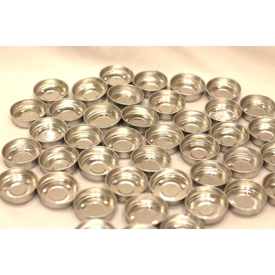Metal Set Of 40 Empty Tealight Holder For Making Tealight Candles