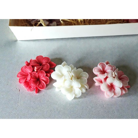 Plumeria Bliss: Frangipani Scented Candle in a Jar