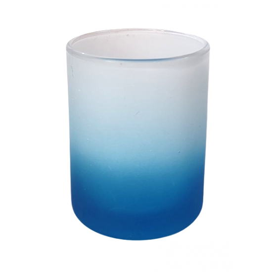 Vibrant Candle Glass  with Wooden Lid