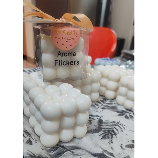 Large Bubble Candle