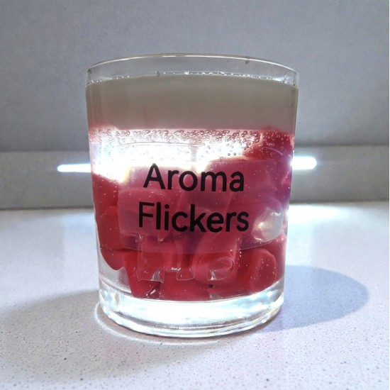 The "Red little heart" Hybrid Candle