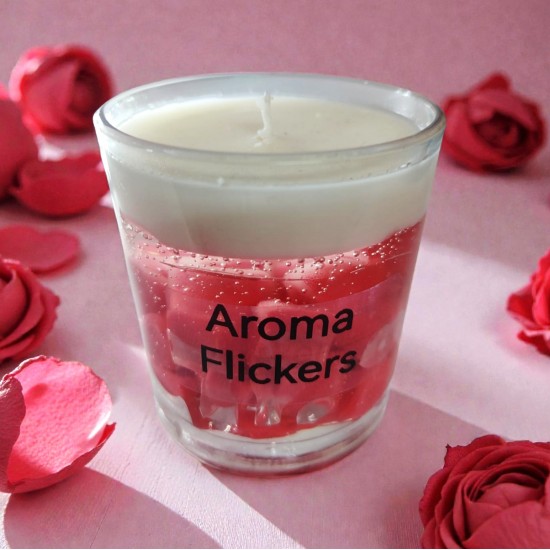 The "Red little heart" Hybrid Candle