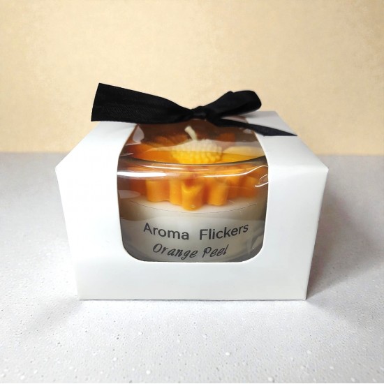 The "Citrus Burst" Orange Daisy Jar