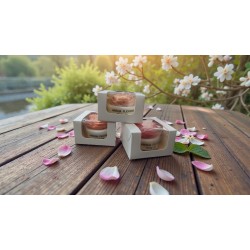 Peony Luminary in a Jar: Rose Fragrance