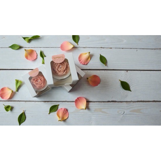 Peony Luminary in a Jar: Rose Fragrance