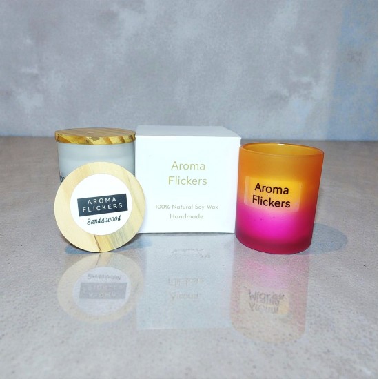 The Sandalwood Luminary Jar Candle (200g)