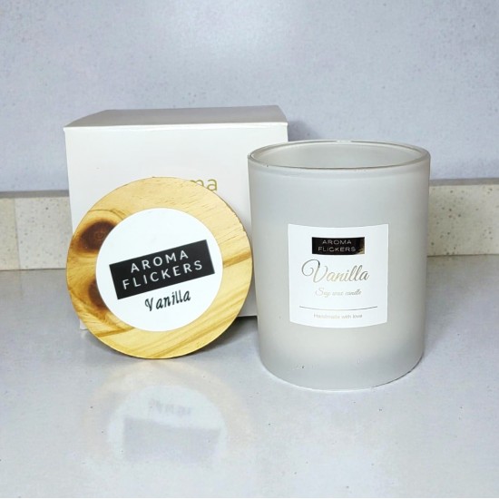 The Creamy Vanilla Luminary Jar Candle (200g)