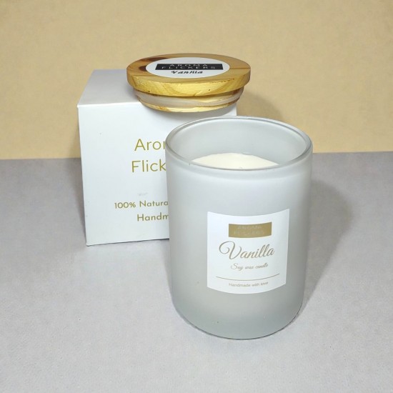 The Creamy Vanilla Luminary Jar Candle (200g)