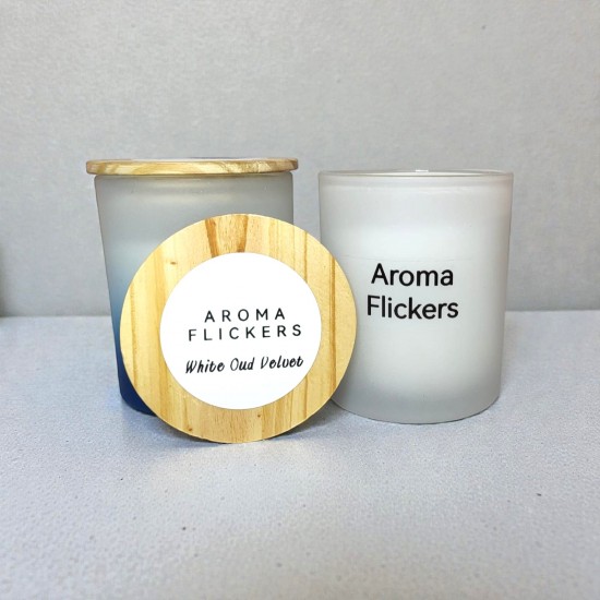 The White Oud Luminary Jar Candle (200g)